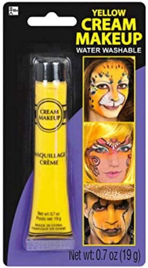 Amscan Yellow Cream Make Up 0.7 oz 1 0.7 oz