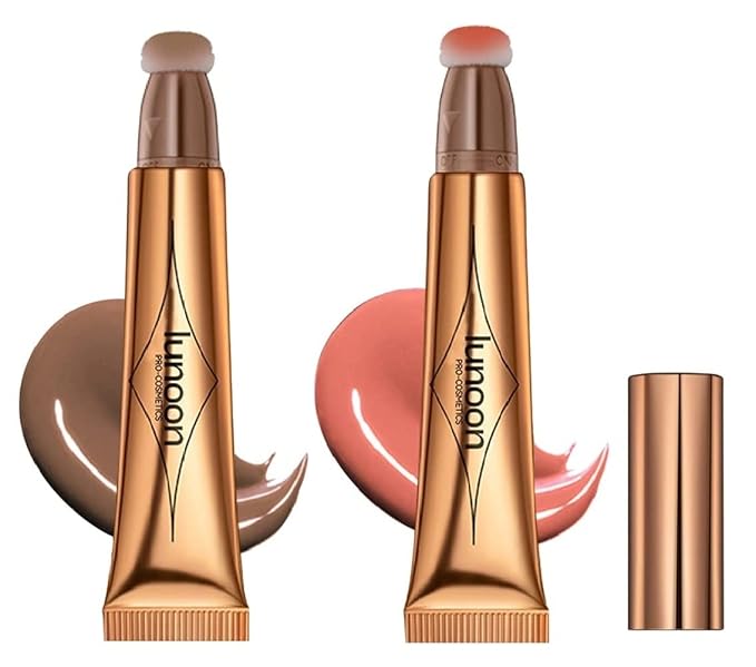 2 Colors Liquid Contour Beauty Wand, Highlighter and Blend. (1#/2#)
