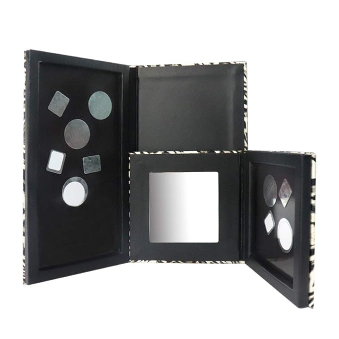 Leopard Empty Makeup Magnetic Palette with Spatula