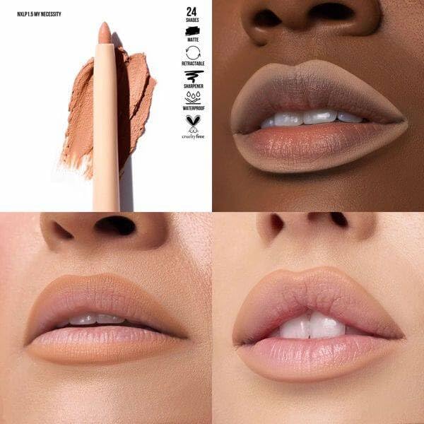 Retractable Waterproof Lip Liner with Built-in Sharpener by NUDEX Collection (My Necessity 1.5)