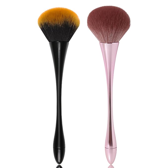 2pcs nail dust brush acrylic