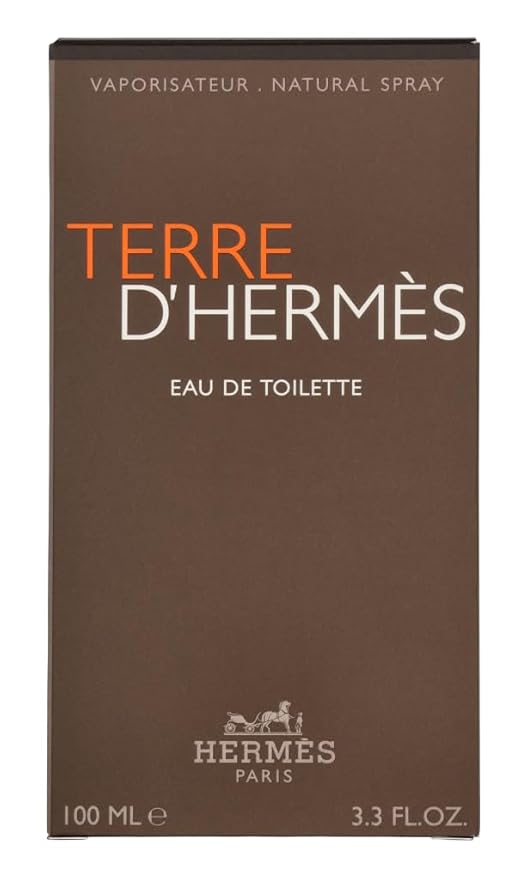 Terre D' Hermes Eau De Toilette Spray for Men by Hermes - 3.3 oz / 100 ml