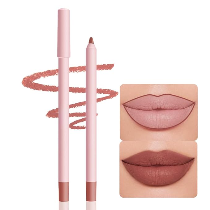 12 Colors lip liner pencils, Modern Classic Lip Liner, Lip Liner Pigmented Vegan Matte, Lasting Finish Lip Liner, Luxurious Creamy Long Lasting Lip Liner, Prevents Feathering and Fading, (03)
