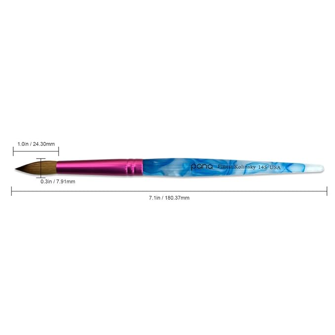 Pana usa acrylic nail brush
