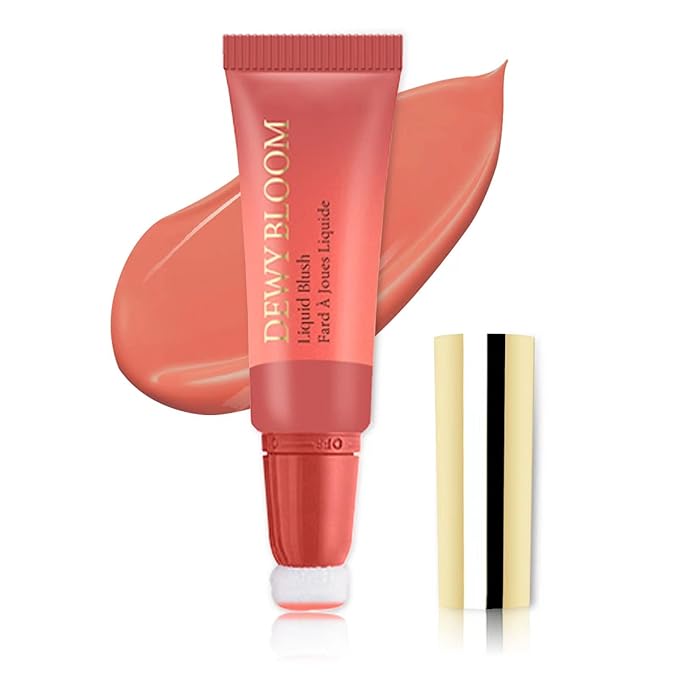 Blush Beauty Wand, Liquid Face Blush Contour Wand Cheek,102 Coral