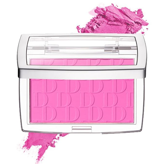 Pink Powder Blush Palette, Multi-Use Makeup Blusher Pink Blendable Formula