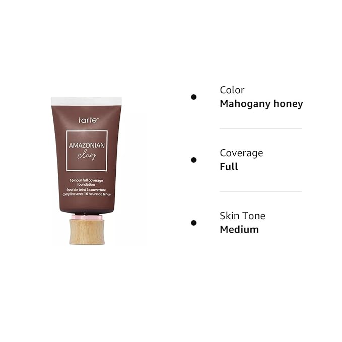 tarte Amazonian Clay 16-Hour Full Coverage Foundation 60H