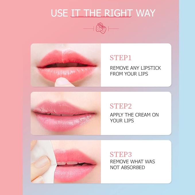 BIOAQUA Strawberry Fruit Moisturizing Lip Mask 0.46oz