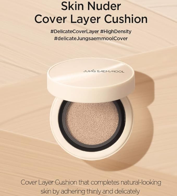 [JUNGSAEMMOOL OFFICIAL] Skin Nuder Cover Layer Cushion 22 Artist Brand