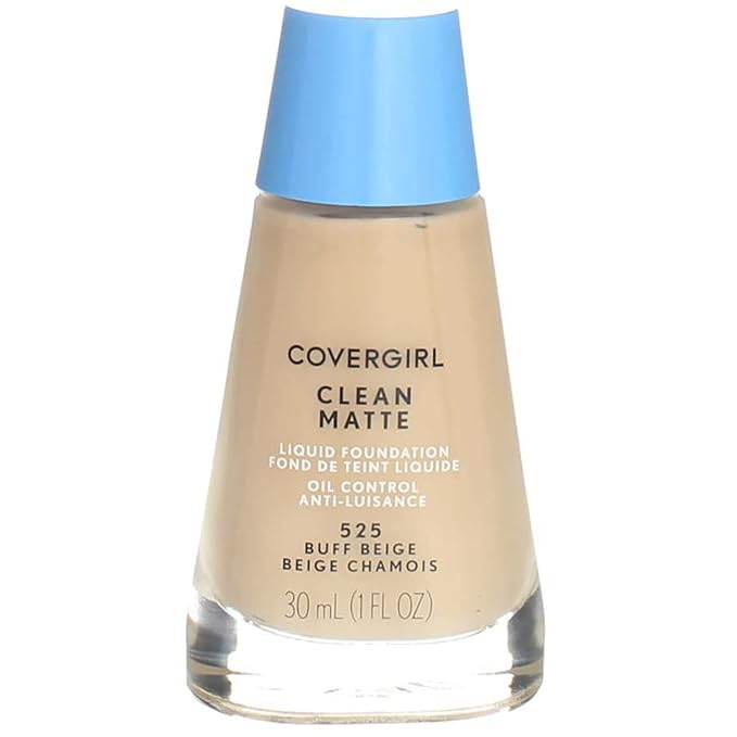 CoverGirl Clean Oil Control Liquid Makeup, Buff Beige oz () 30 ml