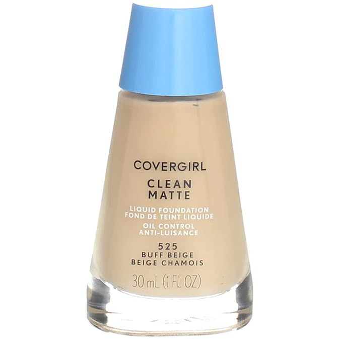CoverGirl Clean Oil Control Liquid Makeup, Buff Beige oz () 30 ml