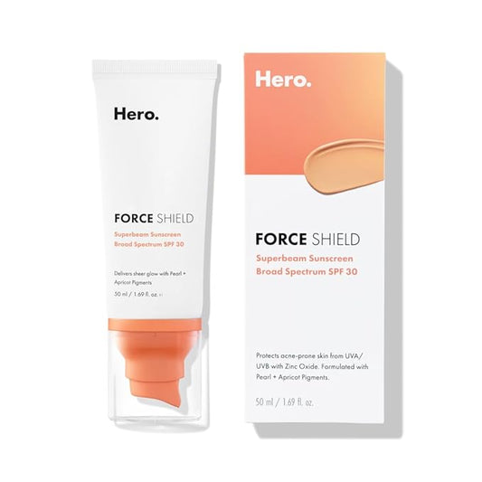 Force Shield Superlight Apricot Sunscreen from