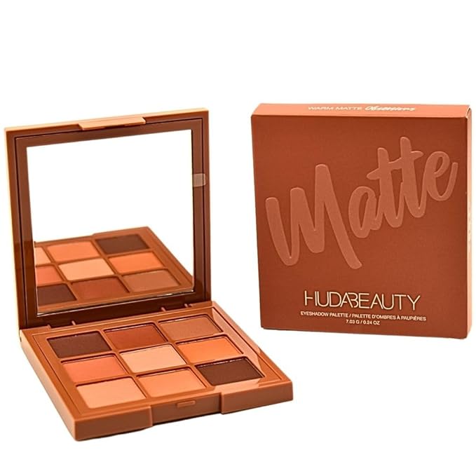 HUDA BEAUTY Matte Obsessions Eyeshadow Palette Warm Matte