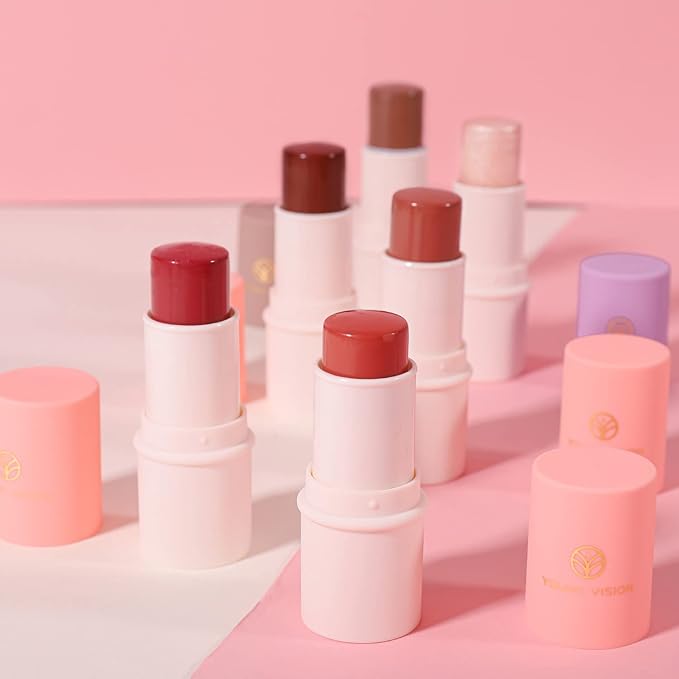 YOUNG VISION Stick Blush for Face Makeup, Cream Blush, 8054-01.…