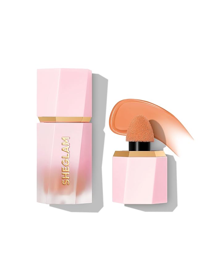 SHEGLAM Color Bloom Liquid Blush Makeup for Cheeks Matte Finish - Float On