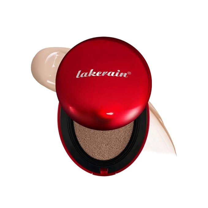 Flawless Glass Skin with Cushion Foundation - Long-lasting, (Latte, ) 18g