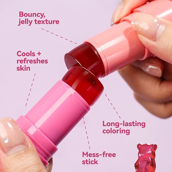 Milk Jelly Blush, Sheer Lip & Cheek Stain, Tones, 03