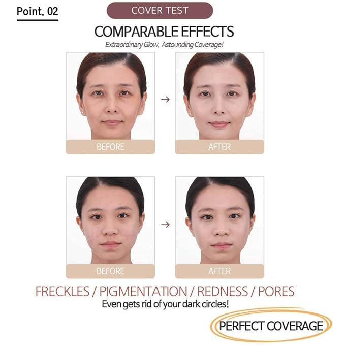 MIBA Ionized Calcium Foundation Double Cushion RX Refill 25 g