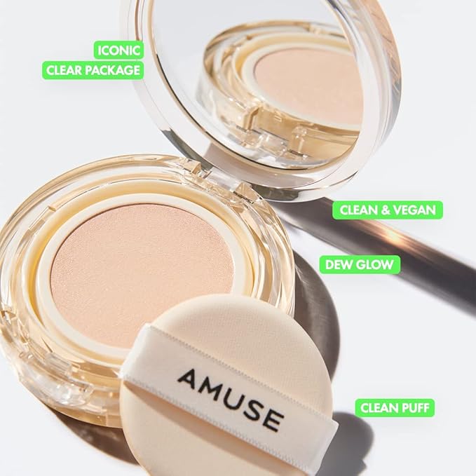AMUSE Dew Jelly Vegan Cushion Foundation 1.5 CLEAR