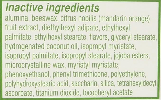 Blistex Lip Protectant SPF 15 Orange