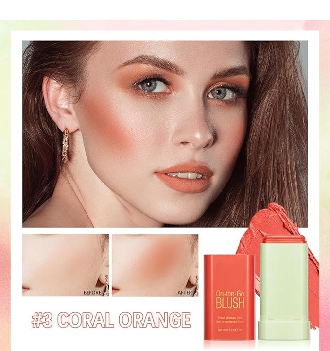 Blush Rare Beauty Liquid Blush Cream Blush Stick Lasting (orange)