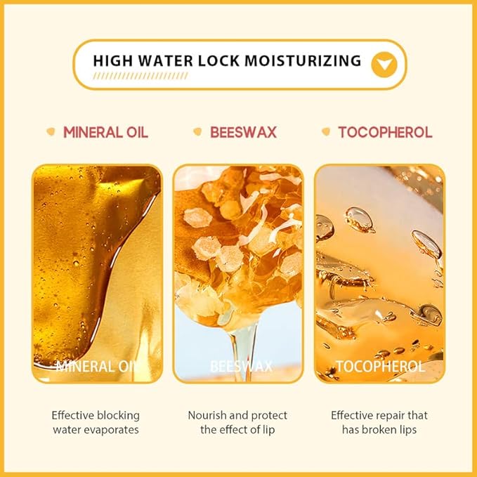 AKARY Triangle Cheese Tinted Lip Balm,