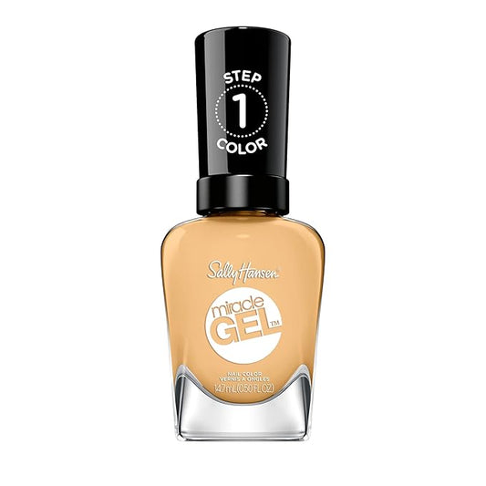Sally Hansen Miracle Gel™, I Don't Desert You, Long Lasting, Gel-Like Formula, No UV Lamp Needed, Nude Nail Polish