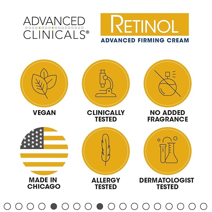 Advanced Clinicals Retinol Body Lotion + Brightening