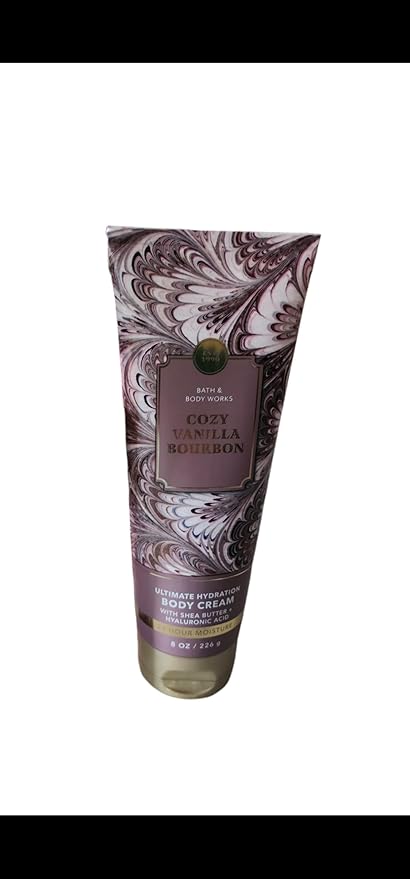 Bath and Body Works Fragrance Gift Sets (Vanilla Bourbon Body Cream 8 oz)