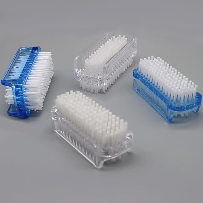 Nail brush two sided hand