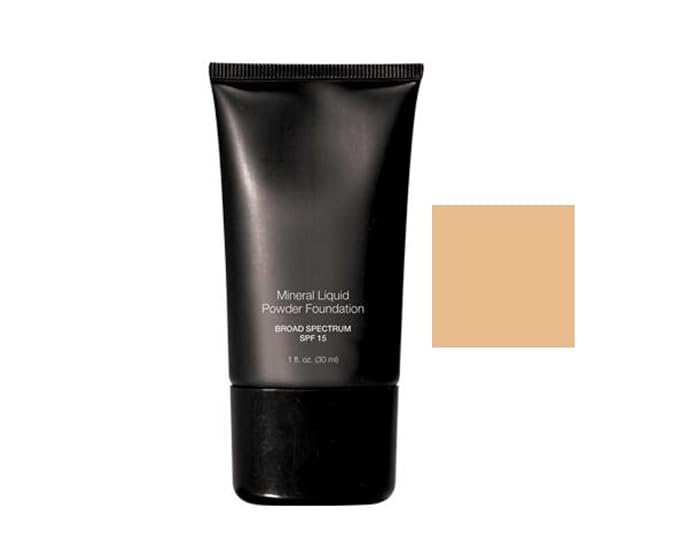 Mineral Liquid Powder Foundation Broad Spectrum SPF 15 15 (Almond)
