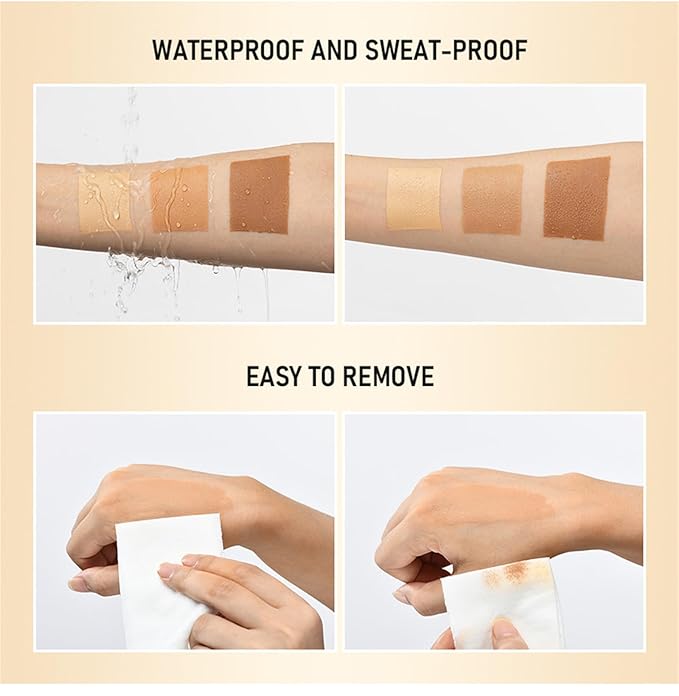 Leg Makeup Waterproof No Transfer, Leg Makeup Lotion, (Medium Glow)
