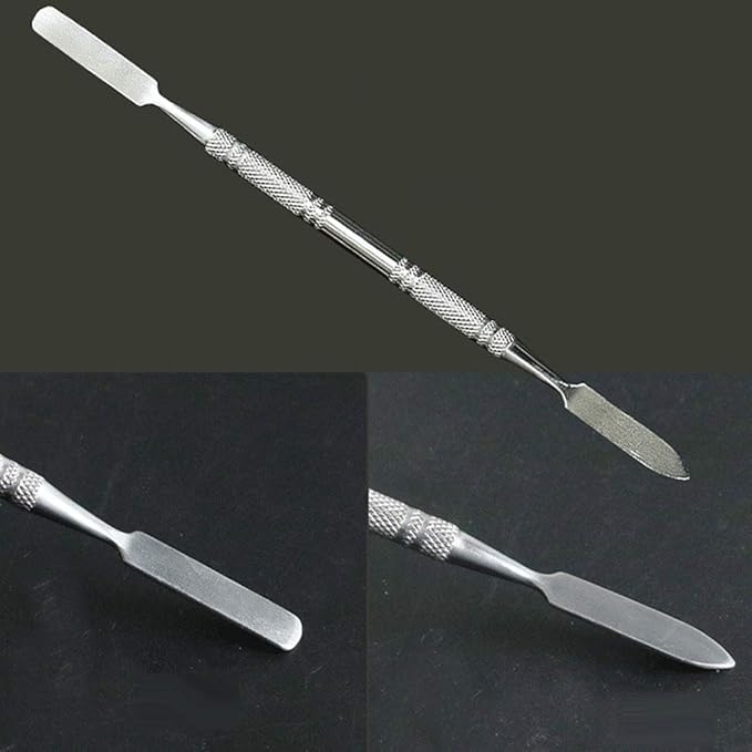 4 Pieces Makeup Spatula Cosmetics Mixing Spatula Stainless