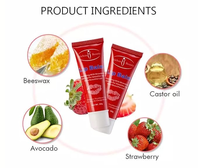 AICHUN BEAUTY Moisturizing Lip Balm Strawberry 50g/1.76oz