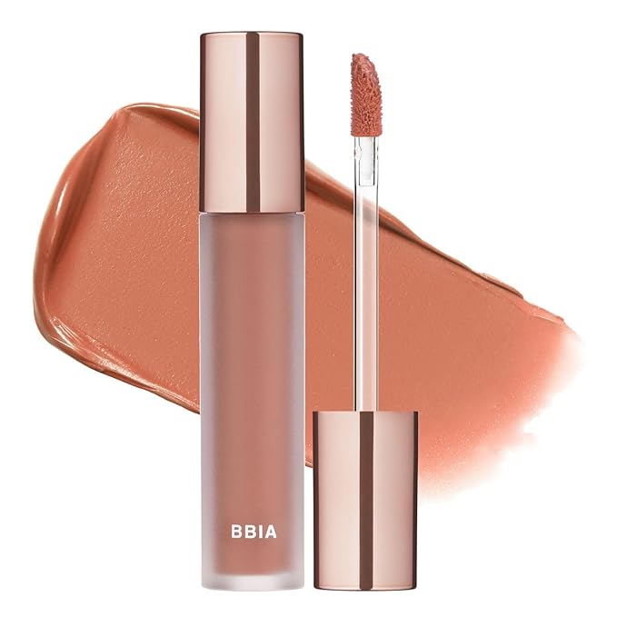 BBIA Last Velvet Tint - Soft & Creamy Matte Finish Lip Stain, Blur Effect with Velvety Texture, Long-Lasting, High Pigment, Lightweight, Non-Drying, Vegan, Korean Lip Makeup (V22 MELLOW NOTE)