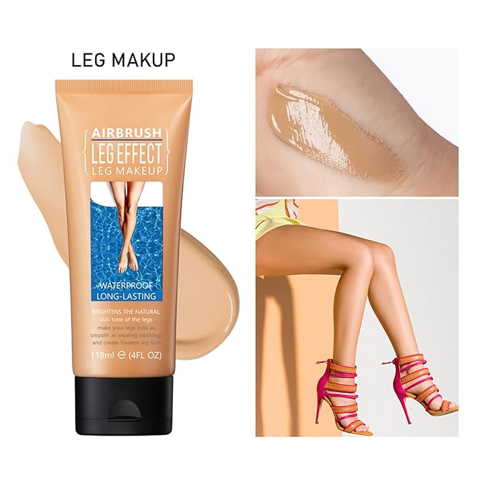 Leg Makeup Waterproof No Transfer, Leg Makeup Lotion, (Fairest Glow)