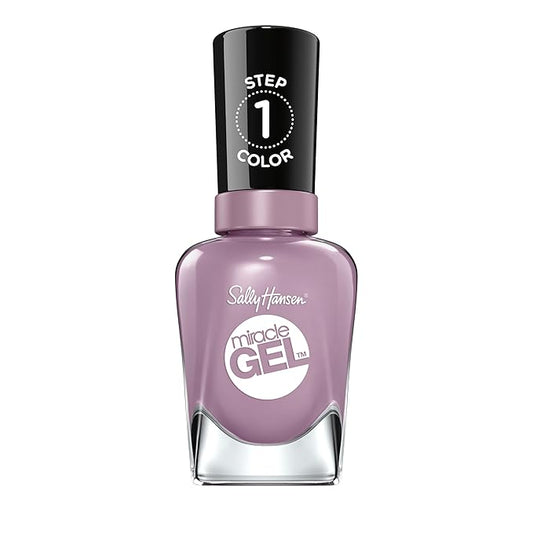 Sally Hansen Miracle Gel™, Street Flair, Long Lasting, Gel-Like Formula, No UV Lamp Needed, Purple Nail Polish