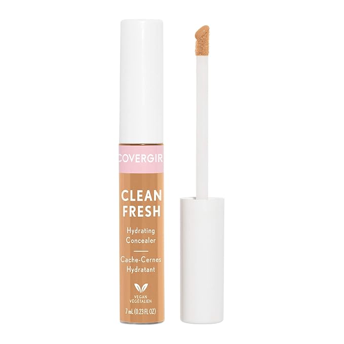 COVERGIRL Clean Fresh Hydrating Concealer, Medium, 0.23 Fl 0.23 Fl Oz