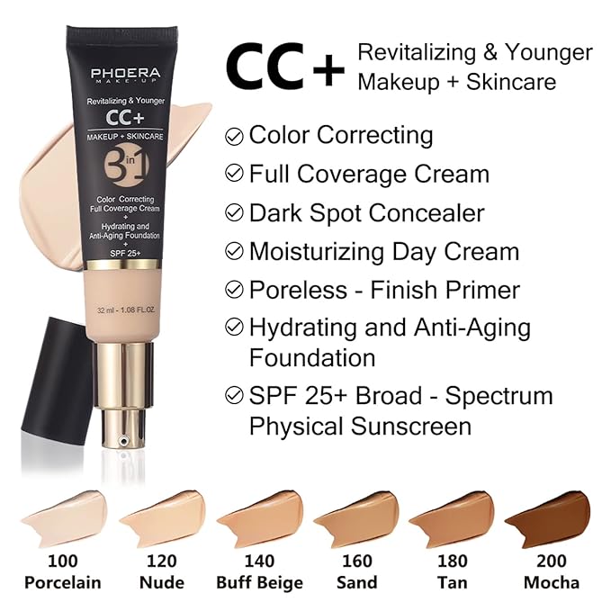 MAEPEOR Full Coverage Foundation 6 Colors Mattle Oil-Control (200 Mocha)