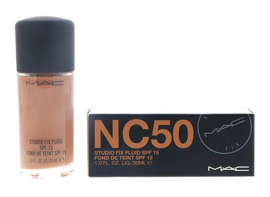 MAC 'Studio Fix' Fluid Foundation SPF 15#NC50