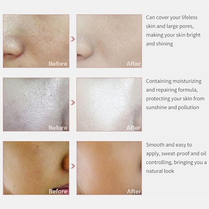 Sonew BB Cream Bare Makeup Concealer Light/Medium Skintones Dust UV(Beige)