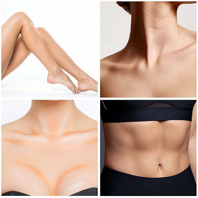 FOCALLURE 2 in 1 Cream Bronzer and Highlighter Pen,CUSTARD SAUCE