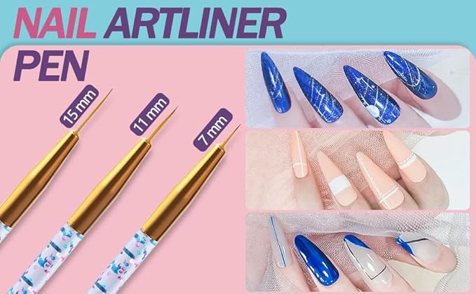 Artdone 35pcs nail art pens