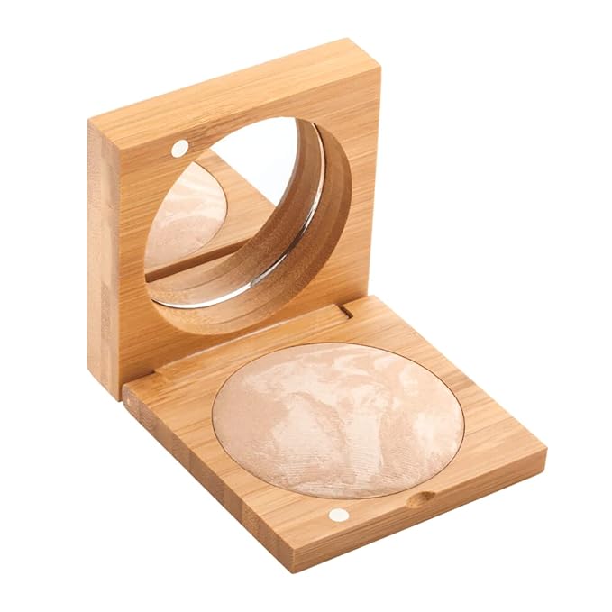 Antonym Cosmetics Baked Foundation Face Powder Makeup Natural 3. (Medium/Beige) 9oz