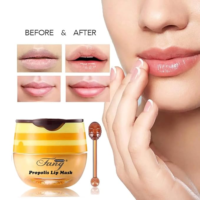 Honey Lip Balm Pot, Propolis Lip