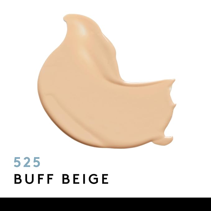 COVERGIRL Clean Matte Liquid Foundation Buff Beige 525, may vary) 1 oz