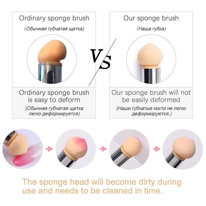 5Pcs Ombre Nail Brush Nail