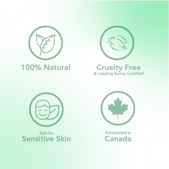 Lip Balm Peppermint Set of 3, Natural