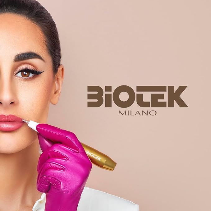 Biotek Lip Pigment for Permanent Makeup - Brownish Color for Lip - Made in Italy - Glace 0,61 fl.oz.