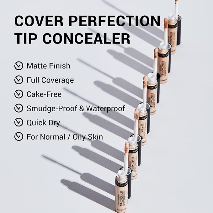 [the SAEM] Cover Perfection Tip Concealer (# Contour Cheek Bones 6.5g